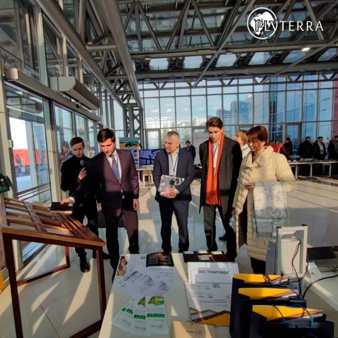 The delegation of Plyterra Group took part in the exhibition of industrial products for the KAMAZ company