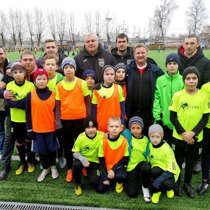 The children's football club 'Plyterra- Zubovo-Polyana' GO AHEAD!